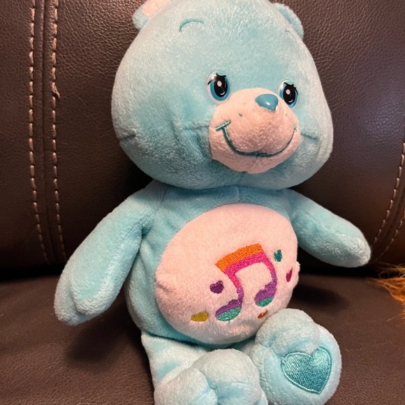 Care Bears Turquoise Musical Plush - Picture 1 of 4